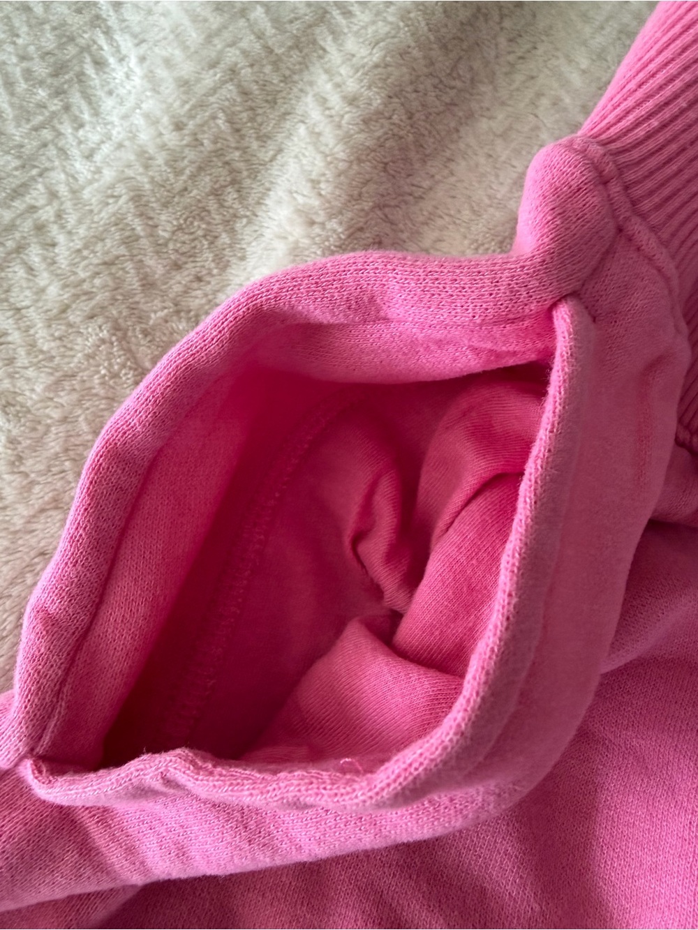 Hollister Hot Pink Knit Pull-On Athletic Shorts - Picture 4 of 5
